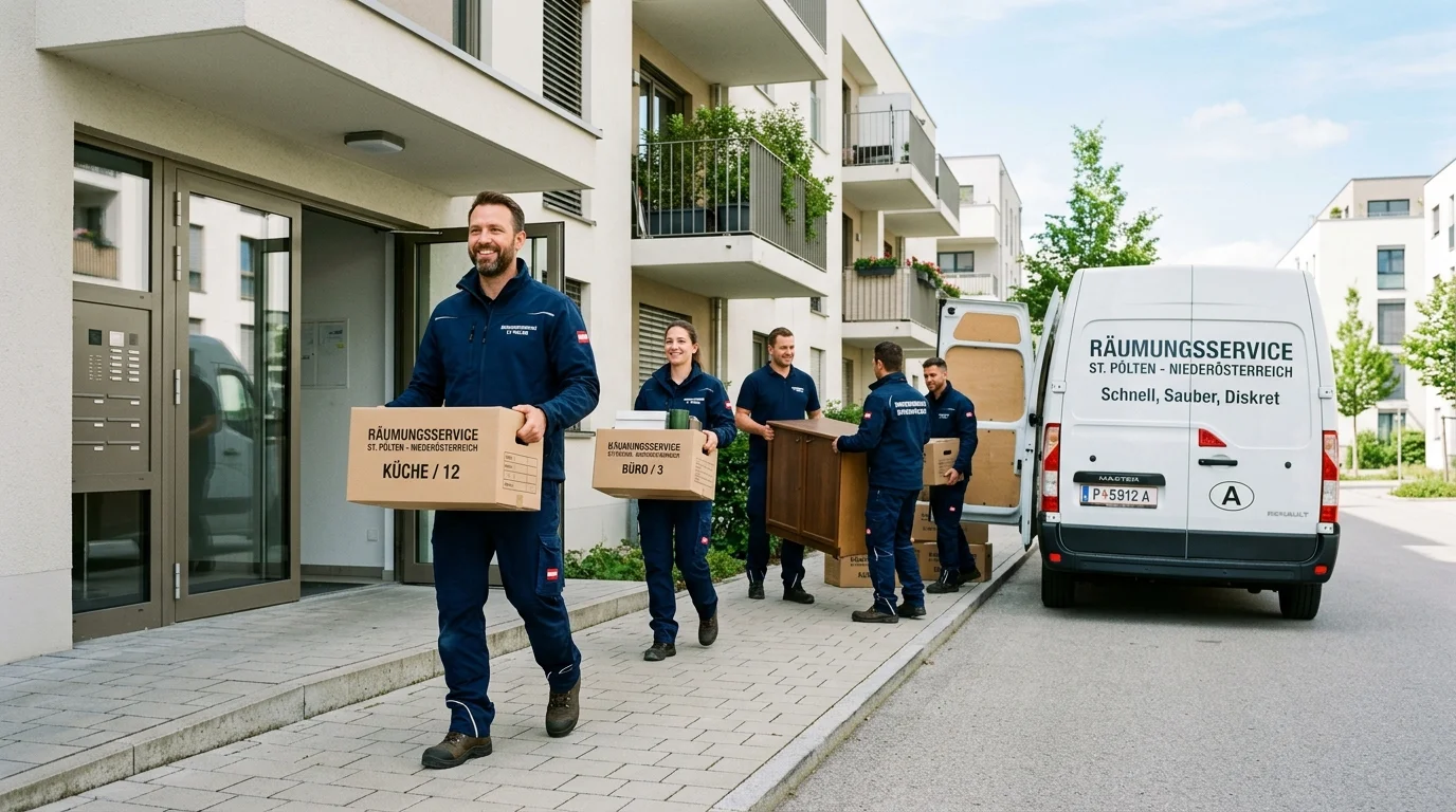 Entrümpelung Experte – Professionelle Entrümpler (Räumung durch Entfernung wertlosen Gutes) in Wien
